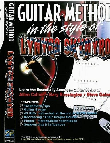 open zoom image for Guitar Method In The Style Of Lynyrd Skynyrd Video, Main