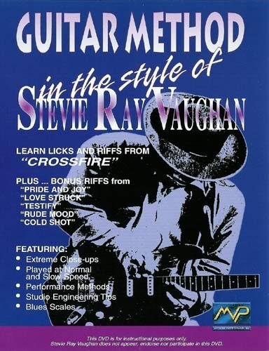 open zoom image for Guitar Method in the Style of Stevie Ray Vaughan Book, Main