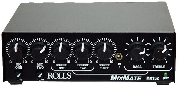 open zoom image for Rolls MX152 Mix Mate Stereo Mixer, Main