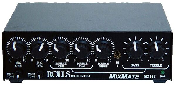 open zoom image for Rolls MX153 Mix Mate 5-Channel Mixer, Main