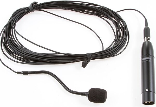 open zoom image for Shure MX202 Hanging Condenser Microphone, Black, In-Line Preamp with 3-pin XLR Output, MX202B/N, No Capsule, Mic With Included In-Line Preamp