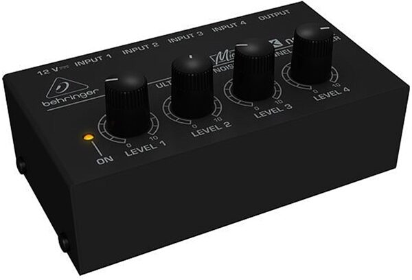 open zoom image for Behringer MicroMIX MX400 4-Channel Line Mixer, View