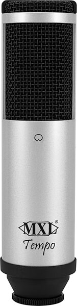 open zoom image for MXL Tempo USB Condenser Microphone, Silver and Black, Open Box (Very Good), Action Position Front