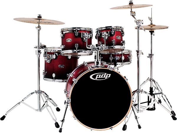 open zoom image for Pacific Drums MX Series 5-Piece Fusion Drum Kit, Cherry Fade
