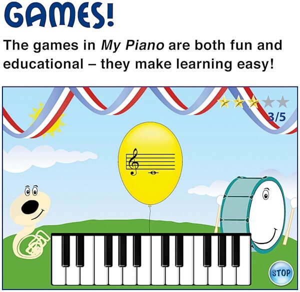 open zoom image for eMedia My Piano Software, Screenshot