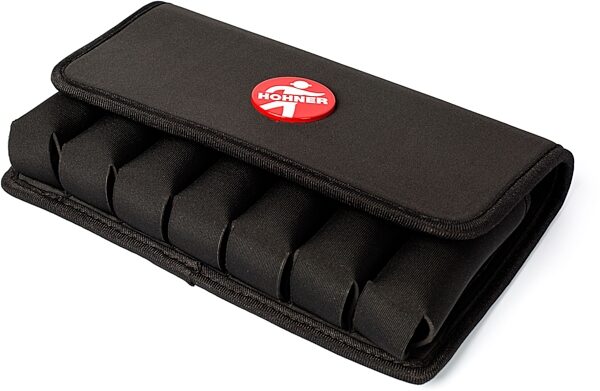 open zoom image for Hohner FlexCase Harmonica Case, Medium, Action Position Back