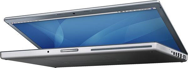 open zoom image for Apple MacBook Pro Notebook Computer with Intel Core (2.33GHz, 15.4 in.), Angle