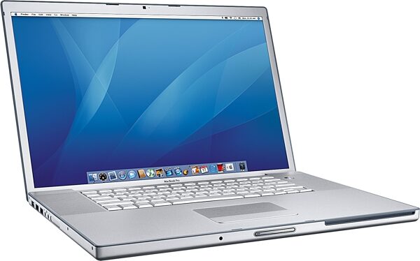 open zoom image for Apple MacBook Pro Notebook Computer with Intel Core (2.16GHz, 17 in.), Angle