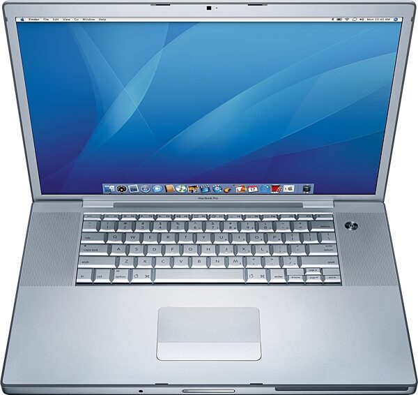 open zoom image for Apple MacBook Pro Notebook Computer with Intel Core (2.16GHz, 17 in.), High Angle