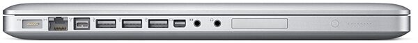 open zoom image for Apple MacBook Pro with Multi-Touch Trackpad (17 in.), Side 2