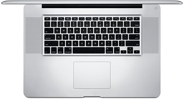 open zoom image for Apple MacBook Pro, 17-Inch-Top Open