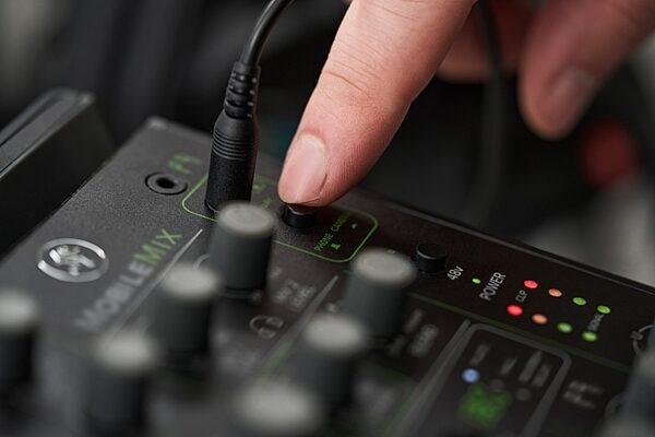 open zoom image for Mackie MobileMix USB-Powered Mixer, 8-Channel, New, Action Position Back