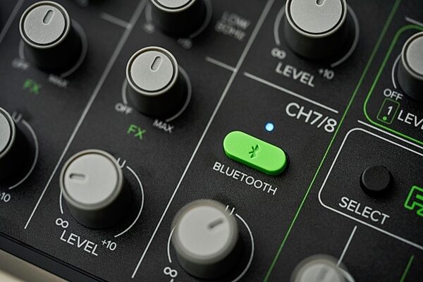 open zoom image for Mackie MobileMix USB-Powered Mixer, 8-Channel, New, Action Position Back