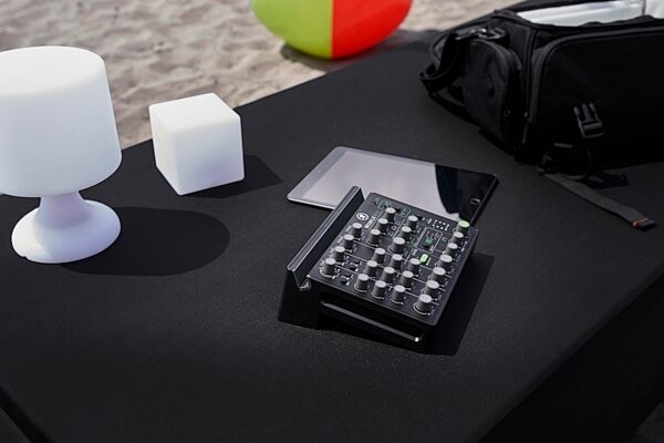 open zoom image for Mackie MobileMix USB-Powered Mixer, 8-Channel, New, Action Position Back