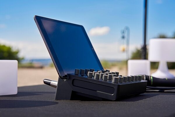 open zoom image for Mackie MobileMix USB-Powered Mixer, 8-Channel, New, Action Position Back