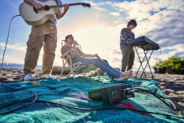 open zoom image for Mackie MobileMix USB-Powered Mixer, 8-Channel, New, Action Position Back