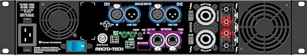 open zoom image for Crown Macro-Tech 12000i Power Amplifier, Back