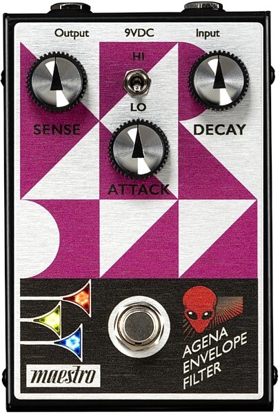 open zoom image for Maestro Agena Envelope Filter Pedal, New, Action Position Back