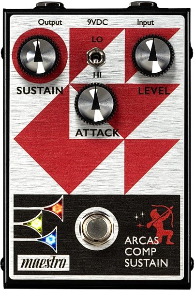 open zoom image for Maestro Arcas Compressor Sustainer Pedal, New, Main
