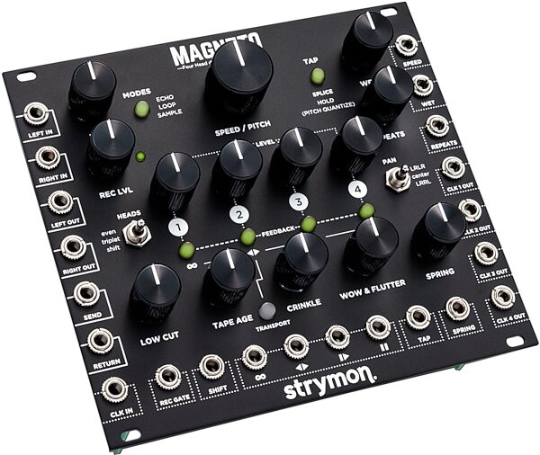 open zoom image for Strymon Magneto Four Head dTape Echo and Looper Module, New, Action Position Back