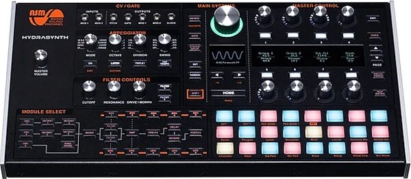 open zoom image for ASM Ashun Sound Machines Hydrasynth Desktop/Rack Synthesizer, New, Main