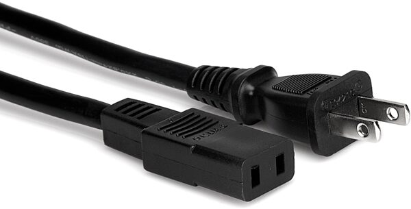 open zoom image for Hosa 2-Wire Un-Grounded Power Cable, 8 feet (Model PWC178), New, HOSPWC178