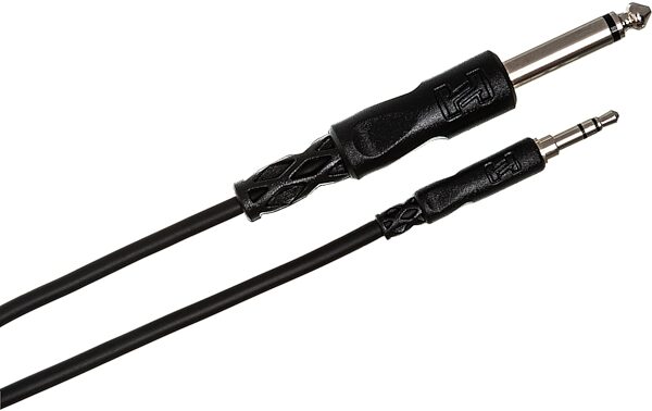 open zoom image for Hosa Stereo 1/8" TRS to Mono 1/4" TS Cable, 3 foot, CMP103, HOSCMP1