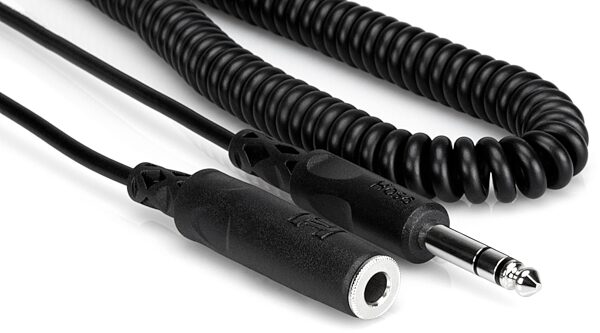 open zoom image for Hosa Coiled Headphone Extension Cable, 25 foot, HOSHPE225