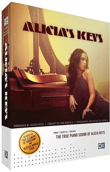 open zoom image for Native Instruments Alicia's Keys Software Instrument (Mac and Windows), Main