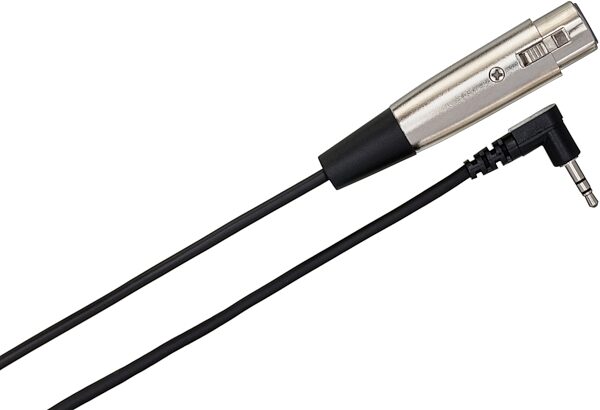 open zoom image for Hosa Female XLR to Angled 1/8" Stereo Cable, 1 foot, XVS101F, HOSXVM49
