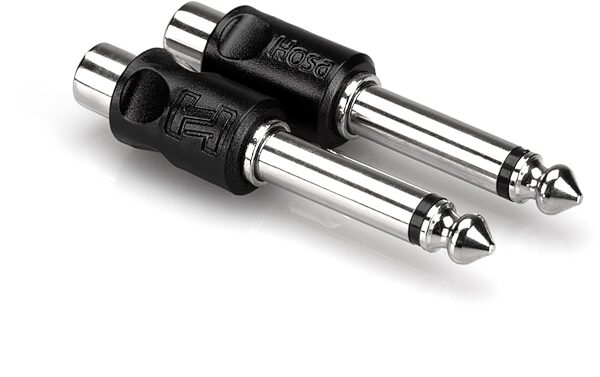 open zoom image for Hosa GPR101 RCA to 1/4" TS Adapter, 2-Pack, HOSGPR101