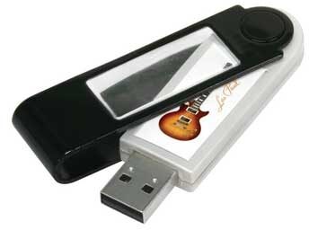 open zoom image for Gibson Les Paul Watermark Flash Drive, Main