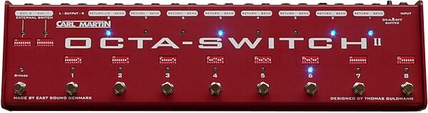 open zoom image for Carl Martin Octa-Switch II Switcher Pedal, Main