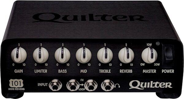 open zoom image for Quilter 101 Reverb Guitar Amplifier Head with Reverb, New, Action Position Back