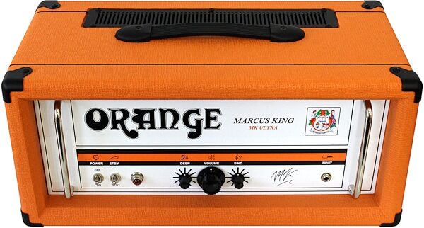 open zoom image for Orange Marcus King MK Ultra Guitar Amplifier Head, New, Angled Front