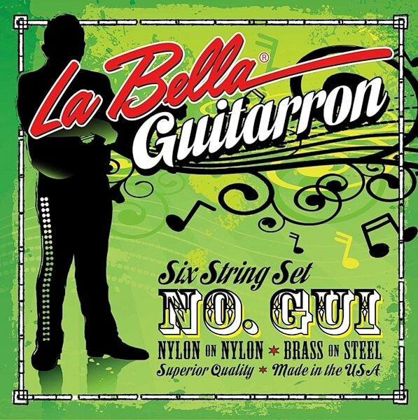 open zoom image for La Bella GUI Guitarron String Pack, Main