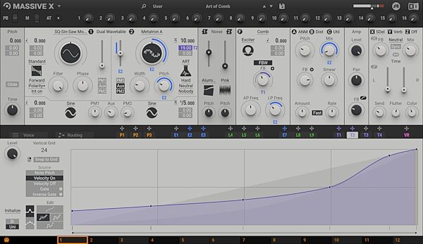 open zoom image for Native Instruments Massive X Software Synthesizer, Digital Download, Action Position Back