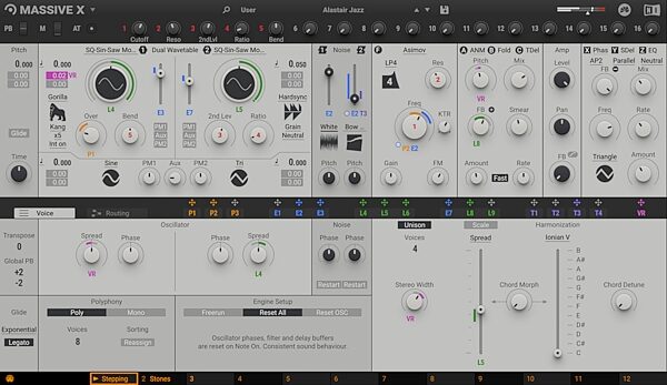 open zoom image for Native Instruments Massive X Software Synthesizer, Digital Download, Action Position Back