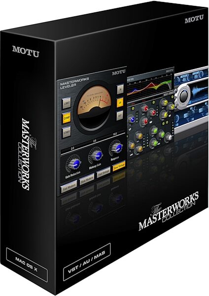 open zoom image for MOTU MasterWorks Collection Software Plug-In Suite (Mac), Main