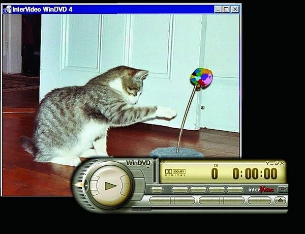 open zoom image for Cakewalk MediaWorks Audio/Video Softare (Windows), Play DVDs