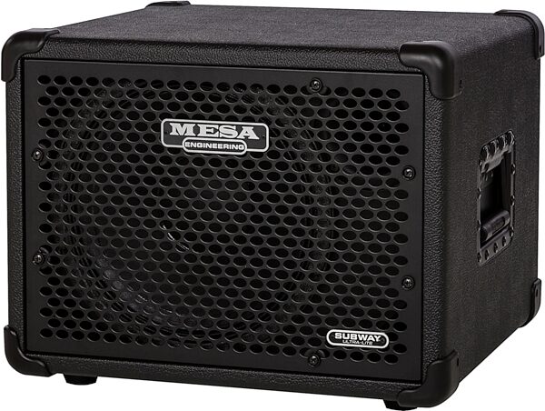 open zoom image for Mesa/Boogie 1x12 Subway Bass Ultra-Lite Speaker Cabinet (400 Watts, 1x12"), Black Bronco, Action Position Back