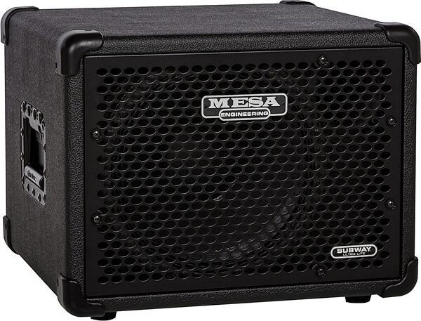 open zoom image for Mesa/Boogie 1x12 Subway Bass Ultra-Lite Speaker Cabinet (400 Watts, 1x12"), Black Bronco, Action Position Back