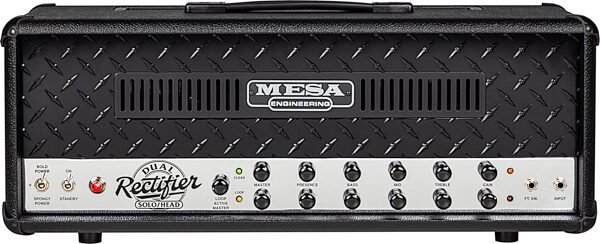 open zoom image for Mesa/Boogie '90s Dual Rectifier Guitar Amplifier Head (100 Watts), New, Action Position Back