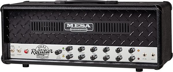 open zoom image for Mesa/Boogie '90s Dual Rectifier Guitar Amplifier Head (100 Watts), New, Action Position Back