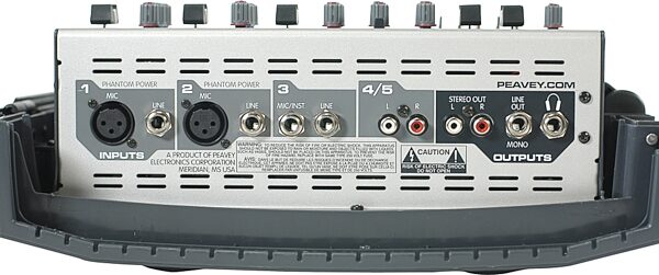 open zoom image for Peavey Messenger Portable Sound System, Panel 1