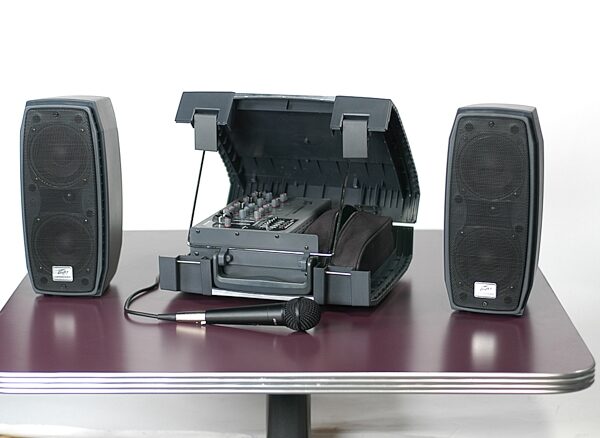 open zoom image for Peavey Messenger Portable Sound System, Setup Table 1
