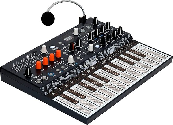 open zoom image for Arturia MicroFreak Hybrid Keyboard Synthesizer, Black, with Microphone, Angle