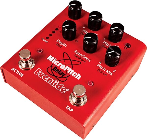 open zoom image for Eventide MicroPitch Delay with Modulation Pedal, New, Angled Front