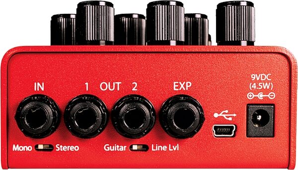open zoom image for Eventide MicroPitch Delay with Modulation Pedal, New, Rear detail Back