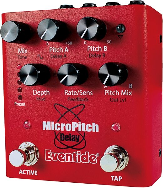 open zoom image for Eventide MicroPitch Delay with Modulation Pedal, New, Angled Front